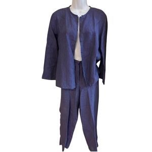 Eileen Fisher Blue Pants & Jumpsuit Set
